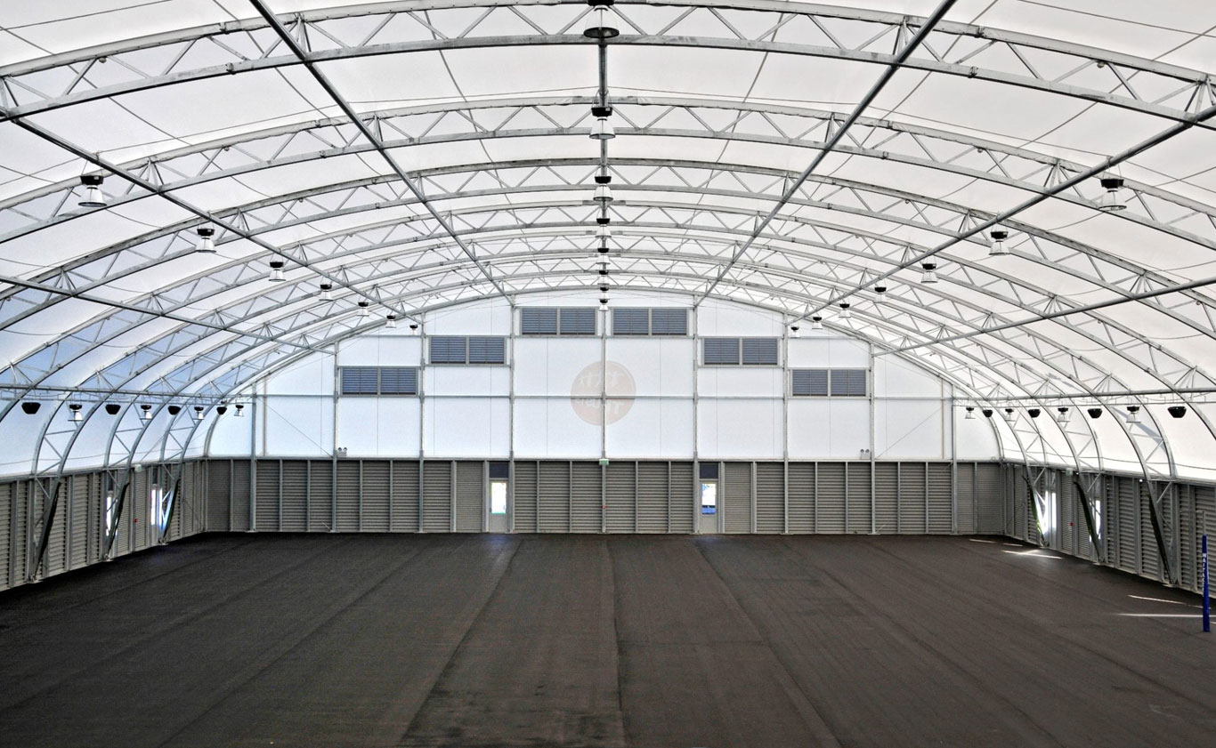 Tensile Membrane Structures for Air Supported Halls