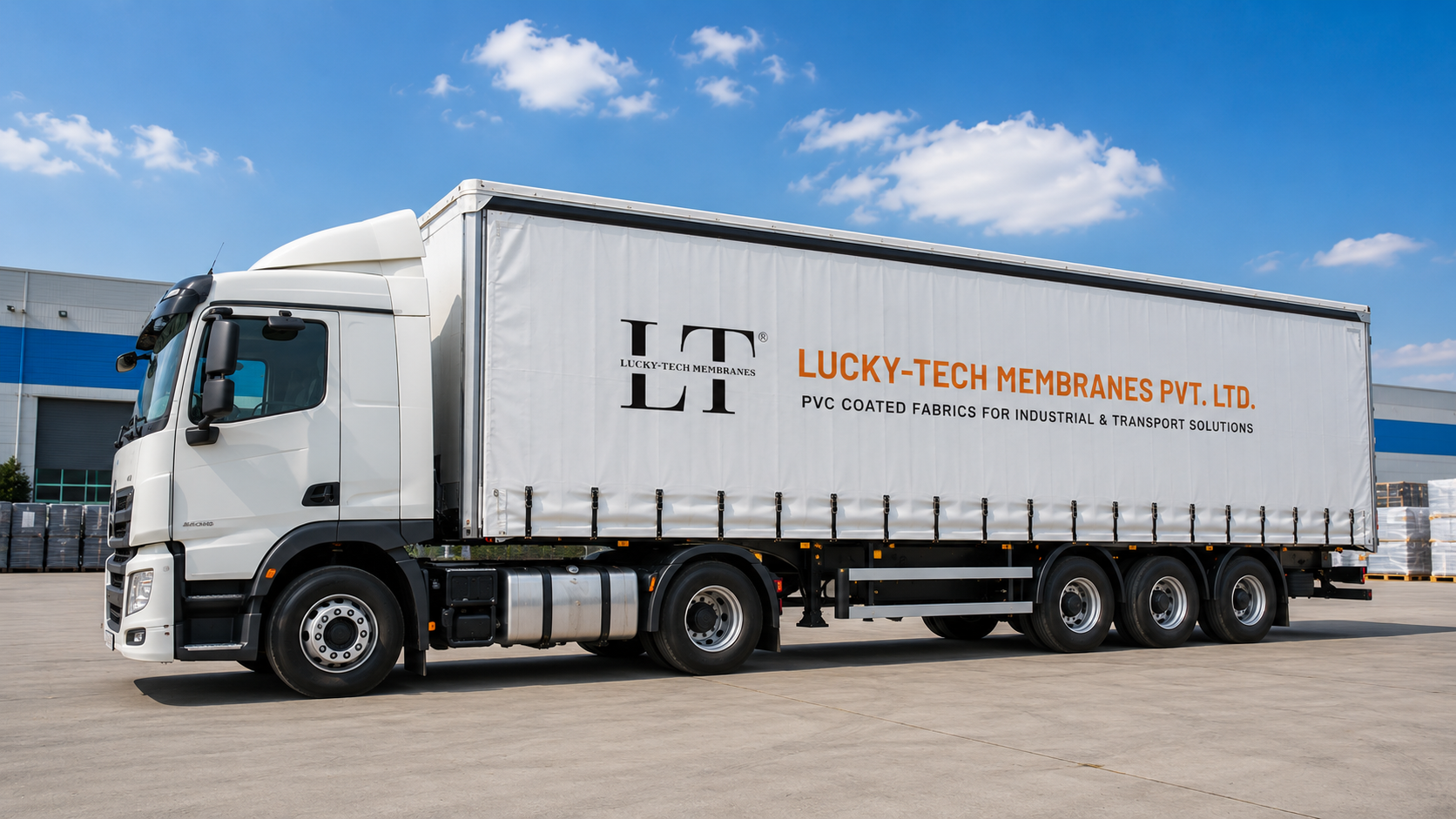 Application of Truck and Tipper Covers
