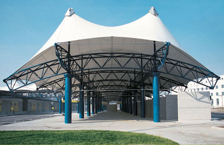 Tensile Membrane Structures for Solar Protection