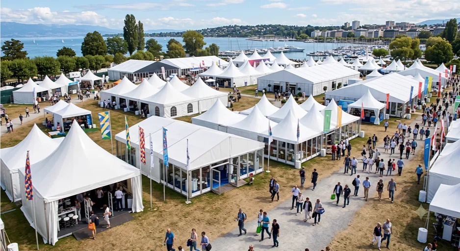 Choosing the Right Fabric for Exhibition and Event Tents