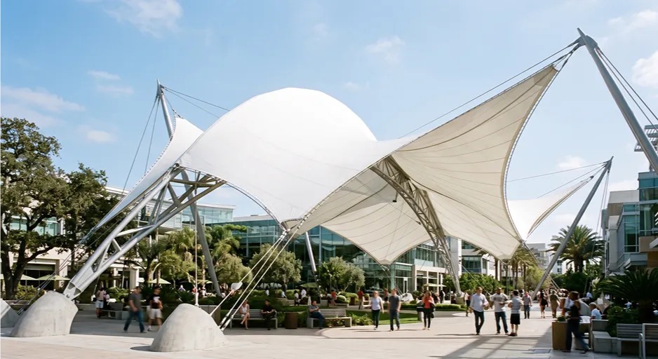 What Materials Are Used in Tensile Fabric Structures?