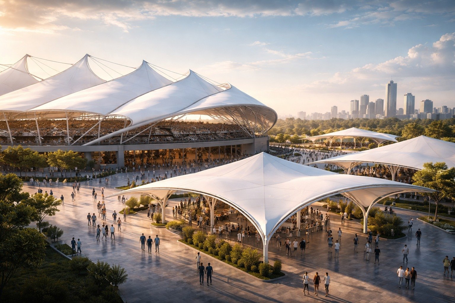 Types of Tensile Fabric and Structure