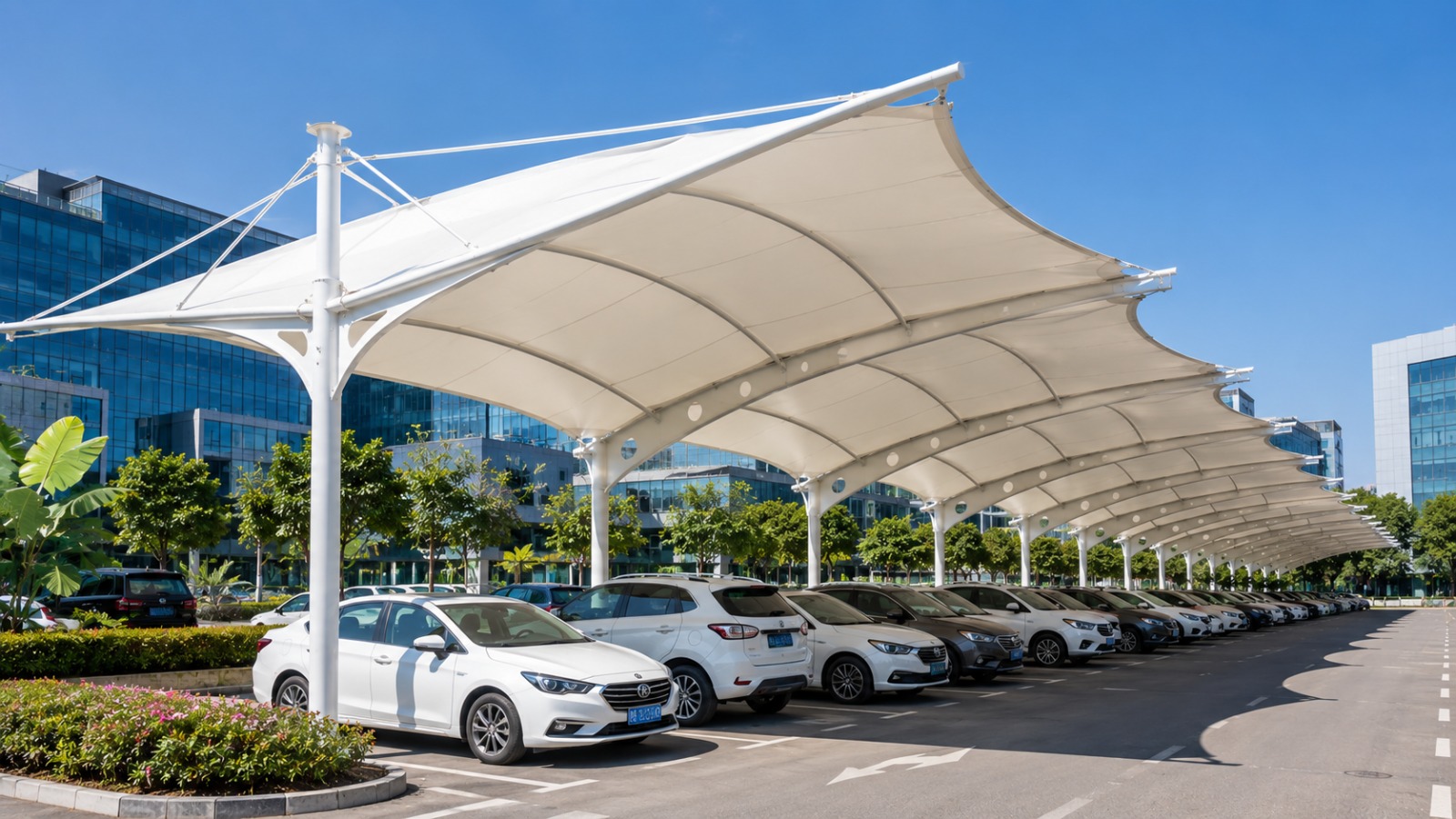 Why LUCKY-TECH MEMBRANES Is the Preferred Choice for Car Parking Tensile Structures in India